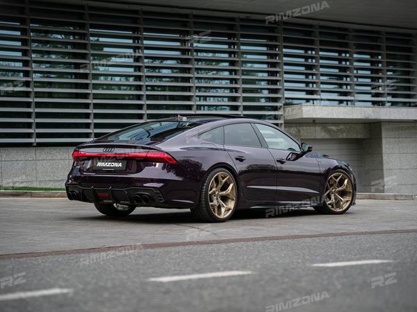 AUDI A7 НА КОВАНЫХ ДИСКАХ В СТИЛЕ VEXTEN MC-01 - Фото № 6