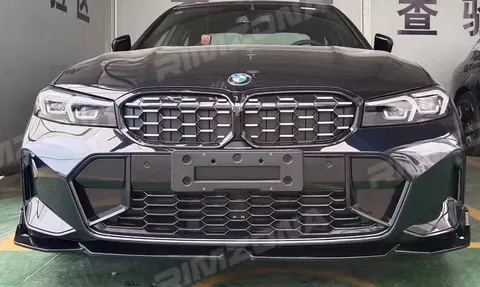 BMW 3 G20 LCI сплиттер губа рестайлинг