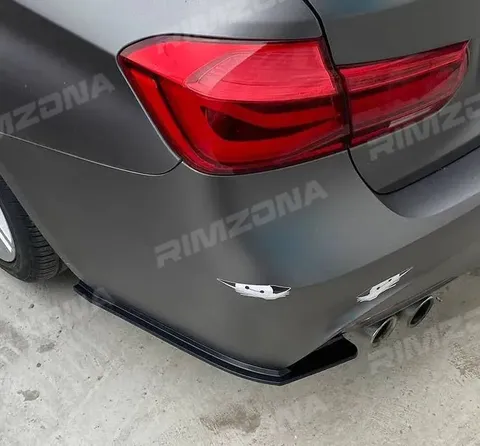 BMW 3 F30 элероны заднего бампера