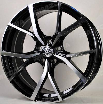 Литой диск В стиле Volkswagen R-line R19 8J 5x112 ET35 dia 57.1