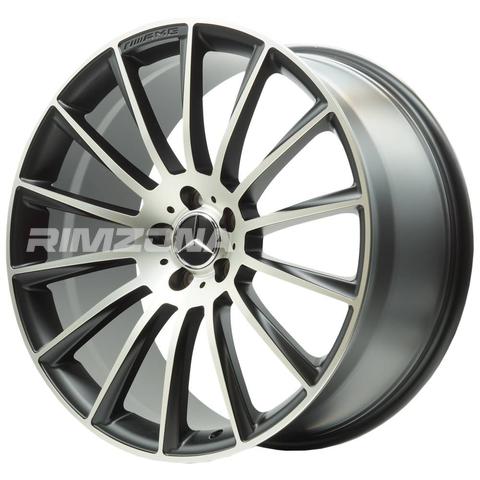 Кованый диск В стиле Mercedes AMG 14 SPOKE R22 9.5/11J 5x112 ET45/42 dia 66.6