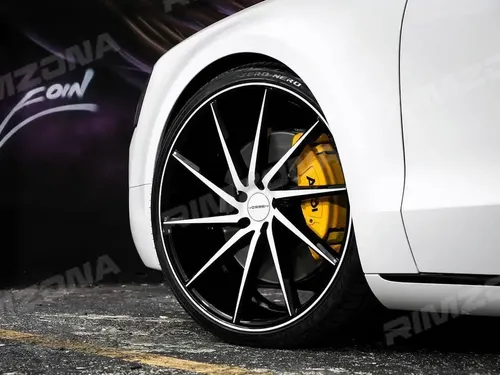 Литой диск В СТИЛЕ VOSSEN CVT R19 8.5/9.5J 5x114.3 ET35/30 dia 73.1 - Фото вживую на авто №2