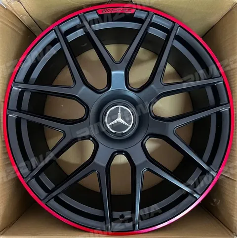 Литой диск В стиле Mercedes AMG 7 Double Spoke R22 10J 5x130 ET36 dia 84.1