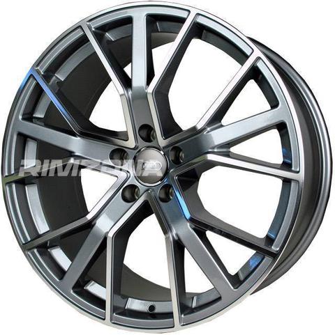 Литой диск В стиле Audi 5 W SPOKE R21 9.5J 5x112 ET21 dia 66.6