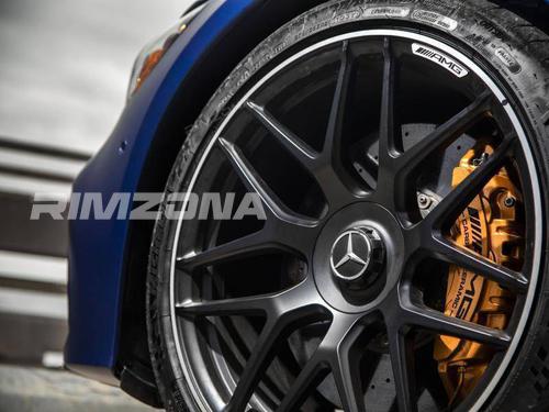 Литой диск В стиле Mercedes AMG 7 Double Spoke R18 9.5J 5x112 ET40 dia 66.6 - Фото вживую на авто №3