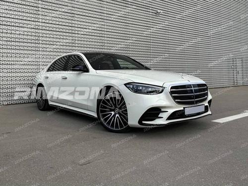 Кованый диск В стиле Mercedes AMG Multi Spoke R22 10J 5x112 ET45 dia 66.6 - Фото вживую на авто №2