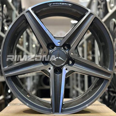 Литой диск В стиле Mercedes AMG 5 Spoke R17 7.5J 5x112 ET35 dia 66.6