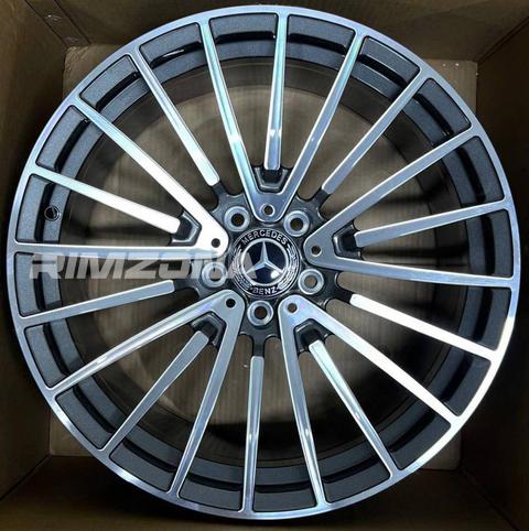 Литой диск В стиле Mercedes AMG Multi Spoke R21 9/10J 5x112 ET34/48 dia 66.6