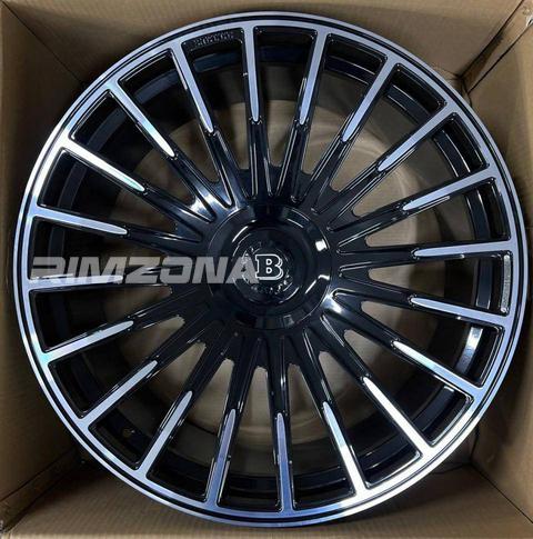 Кованый диск В стиле Mercedes BRABUS MONOBLOCK ZV R21 10J 5x130 ET33 dia 84.1