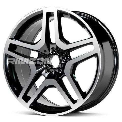 Литой диск В стиле Mercedes AMG 5 Double Spoke 166 R19 8.5J 5x112 ET38 dia 66.6