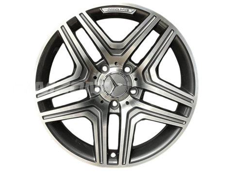 Литой диск В стиле Mercedes AMG 5 Double Spoke GLS R17 8J 5x112 ET35 dia 66.6