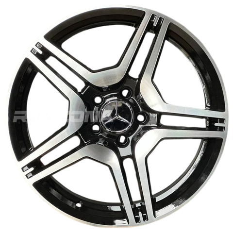 Литой диск В стиле Mercedes AMG STAR DUAL SPOKE R19 8.5J 5x112 ET40 dia 66.6